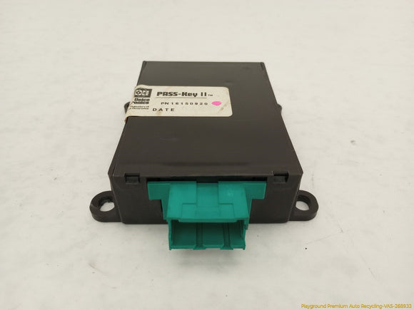 Cadillac Eldorado Anti Theft Pass Key Control Module