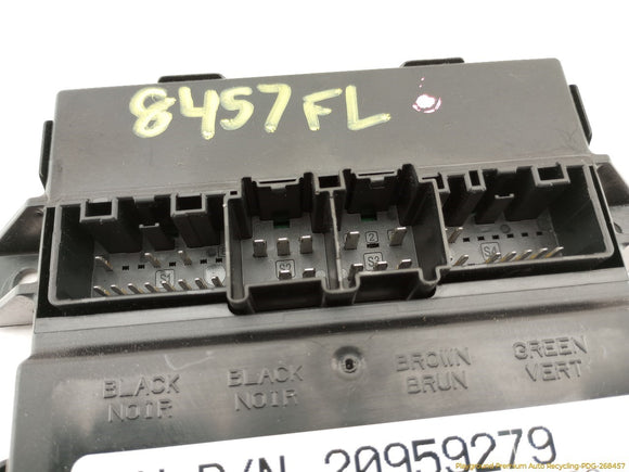Cadillac CTS Driver Left Front Seat Memory Control Switch