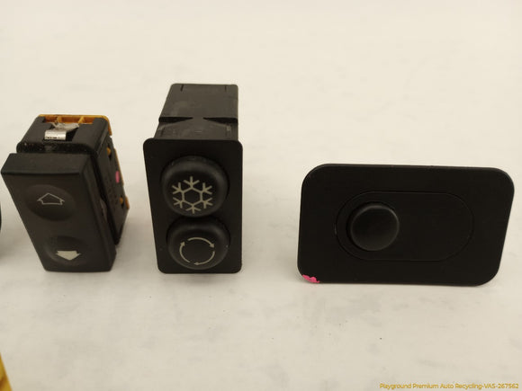 BMW Z3 Center Console Dash Switches Set