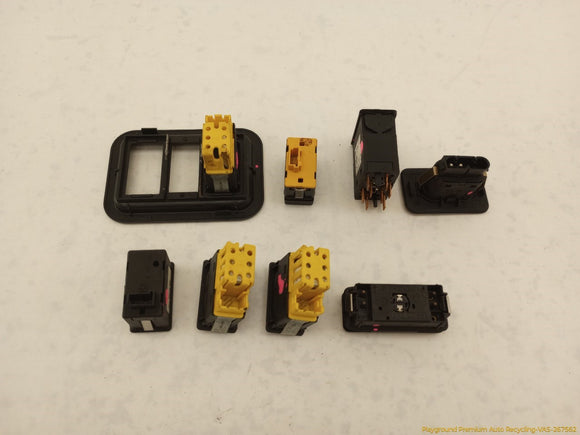 BMW Z3 Center Console Dash Switches Set
