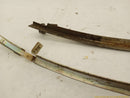 Cadillac Eldorado Driver Left Front Door Window Glass Guide Rails-9