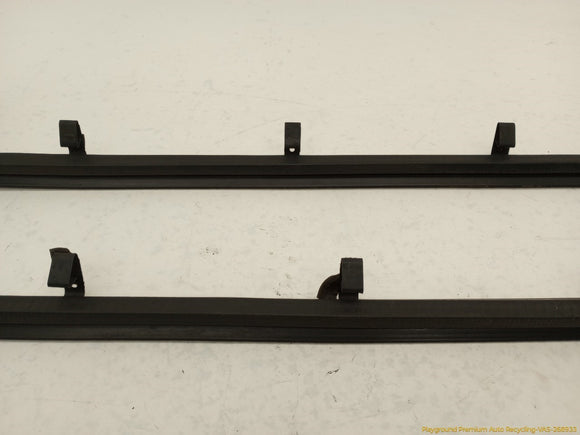 Cadillac Eldorado Pair Of Front Door Inner Window Seal Sweep Trims