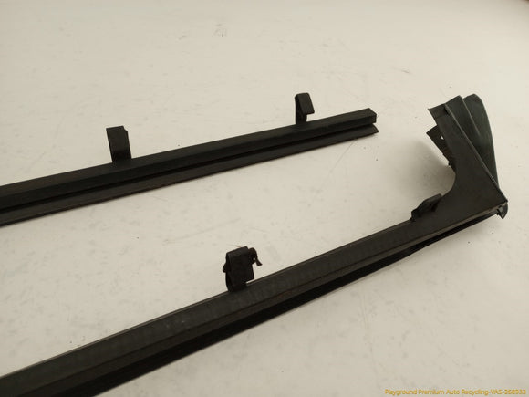 Cadillac Eldorado Pair Of Front Door Inner Window Seal Sweep Trims