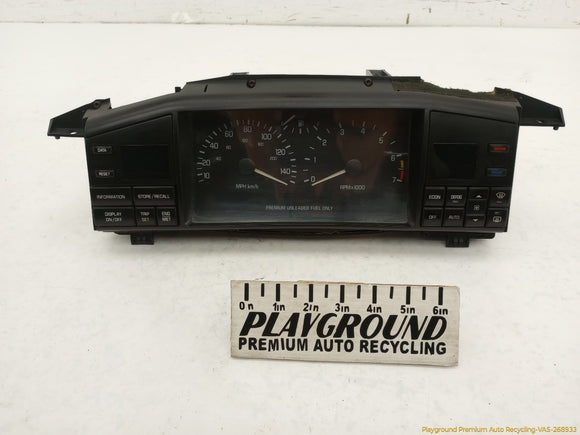 Cadillac Eldorado Instrument Cluster Speedometer