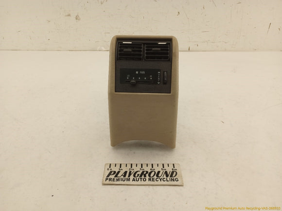 Cadillac Eldorado Center Console Rear Air Vent Panel