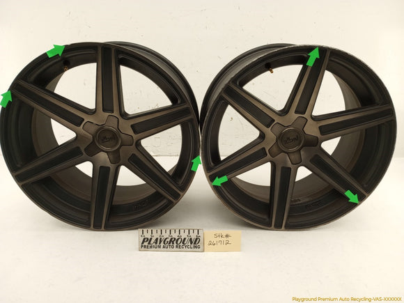 Audi S5 Pair Of Aftermarket Niche Wheels 6 Spoke