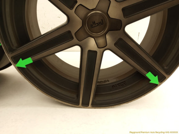 Audi S5 Pair Of Aftermarket Niche Wheels 6 Spoke