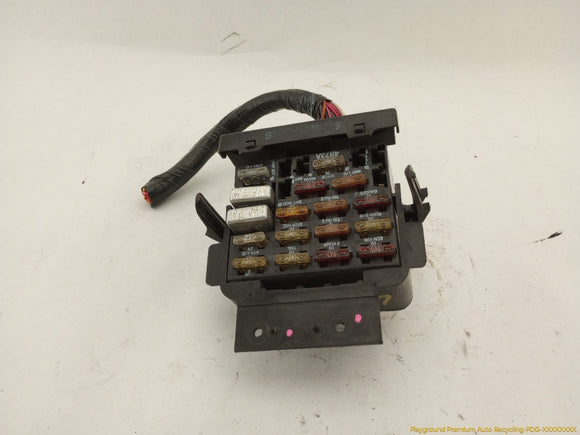 Pontiac Fiero Cabin Fuse Box
