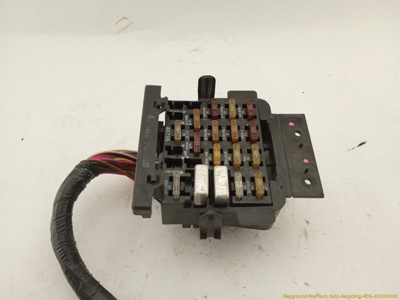 Pontiac Fiero Cabin Fuse Box