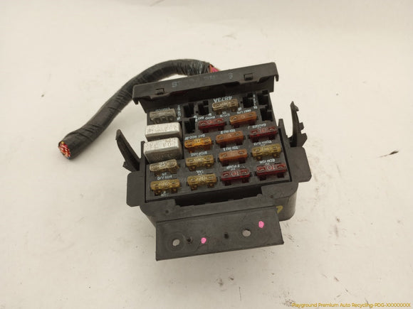 Pontiac Fiero Cabin Fuse Box