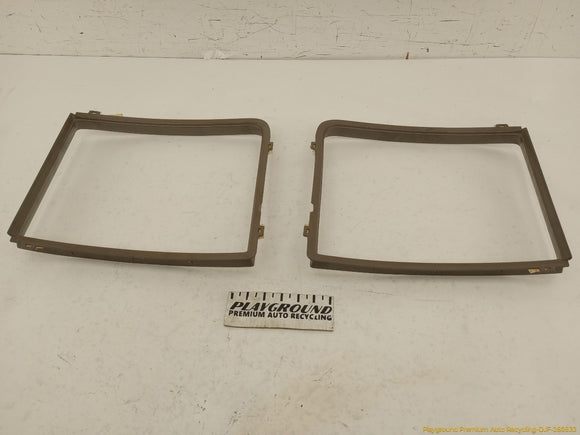 Cadillac Eldorado Pair Of Rear Quarter Window Trim