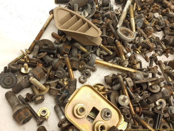 BMW Z3 Dismantling Hardware Fasteners Bolts & Nuts