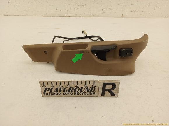 BMW Z3 Passenger Right Front Seat Switch Trim Panel