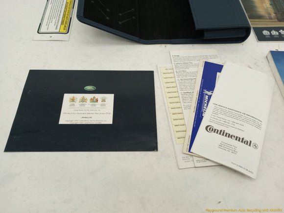 Land Rover LR2 Owner's Manual Set