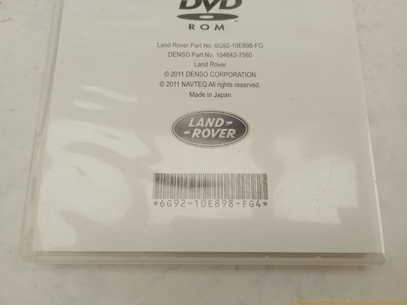 Land Rover LR2 Navigation System USA & Canada DVD