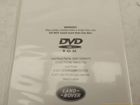 Land Rover LR2 Navigation System USA & Canada DVD