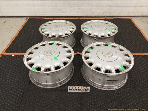 Cadillac Eldorado Set Of 4 Aluminum Wheels 14 Slot