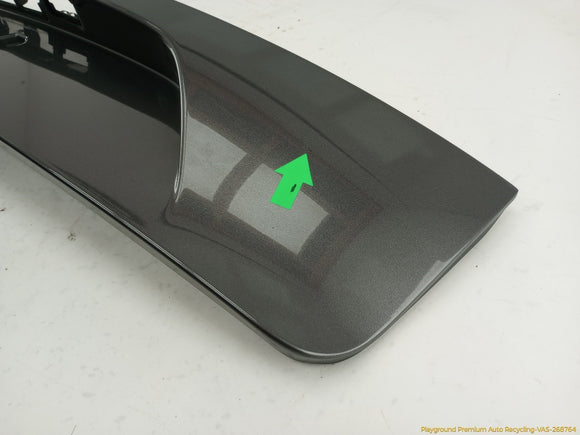 Alfa Romeo Stelvio Rear Trunk License Plate Trim Panel