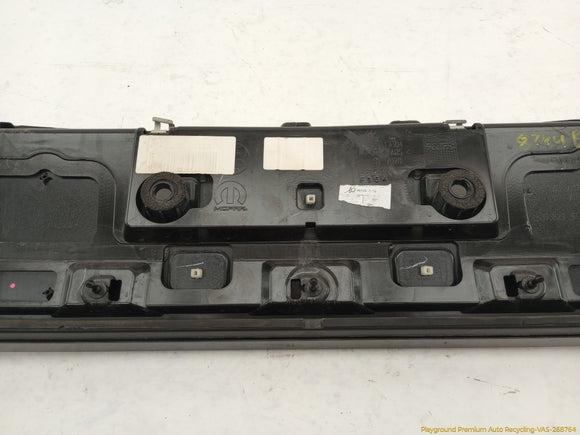 Alfa Romeo Stelvio Rear Trunk License Plate Trim Panel