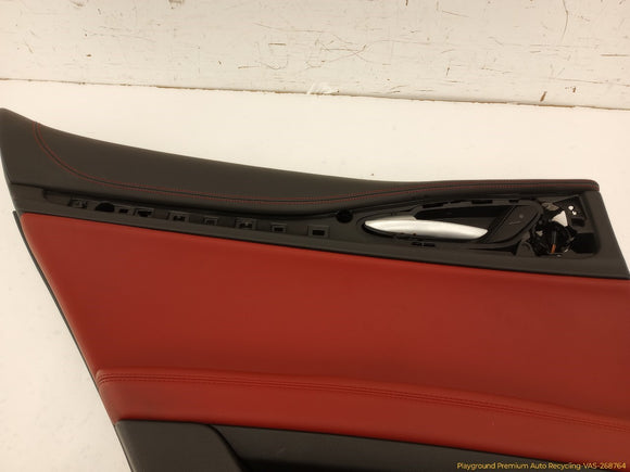 Alfa Romeo Stelvio Driver Left Rear Door Card Trim Panel