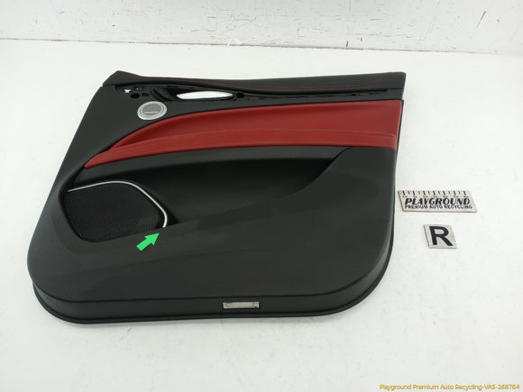 Alfa Romeo Stelvio Passenger Right Front Door Card Trim Panel