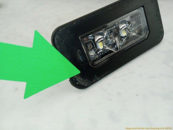 Alfa Romeo Stelvio Tailgate Release Handle & License Plate Lamp Set