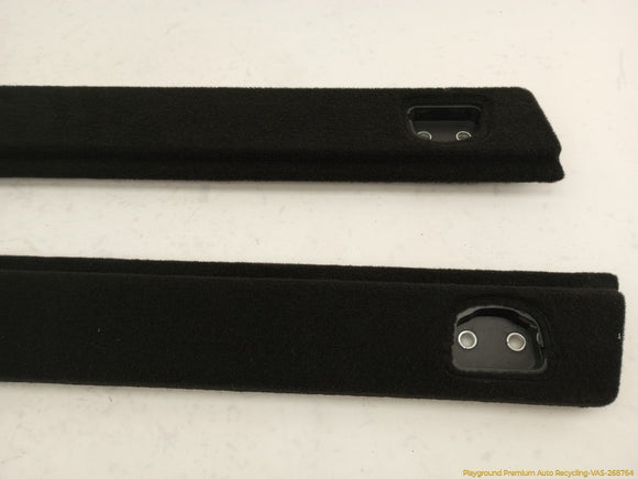 Alfa Romeo Stelvio Pair Of Trunk Decklid Carpet Trim