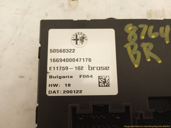 Alfa Romeo Stelvio Power Liftgate Control Module