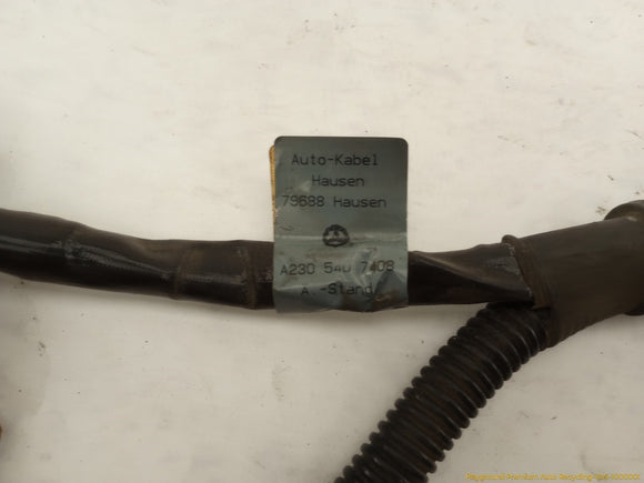 Mercedes SL500 Battery Starter Alternator Cable Harness