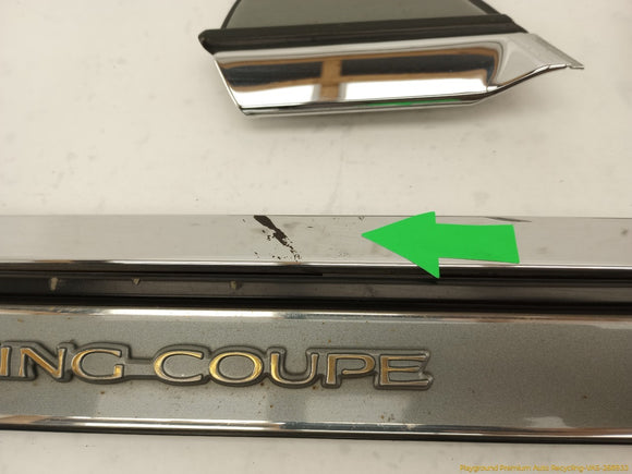 Cadillac Eldorado Driver Left Body Side Molding Trim Set
