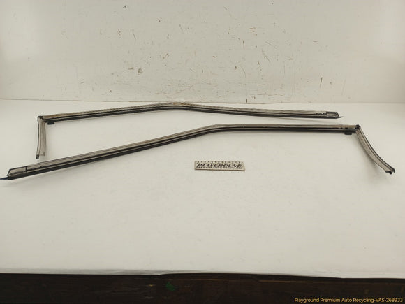 Cadillac Eldorado Pair Of Window Roof Rail Weatherstrip Channels
