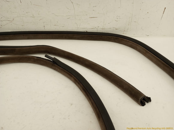 Cadillac Eldorado Set Of Window Seal Weatherstrips