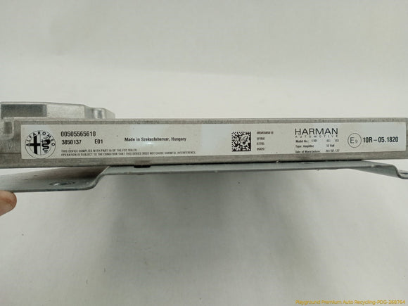 Alfa Romeo Stelvio Audio Stereo Amplifier