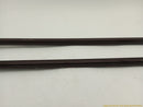 Pontiac Fiero Pair Of Front Door Exterior Molding Trim-4