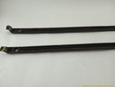 Pontiac Fiero Pair Of Front Door Exterior Molding Trim-7