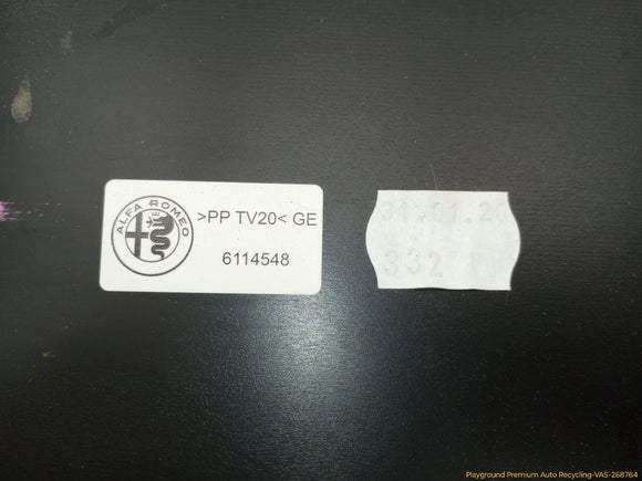 Alfa Romeo Stelvio Rear Roof Headliner Trim