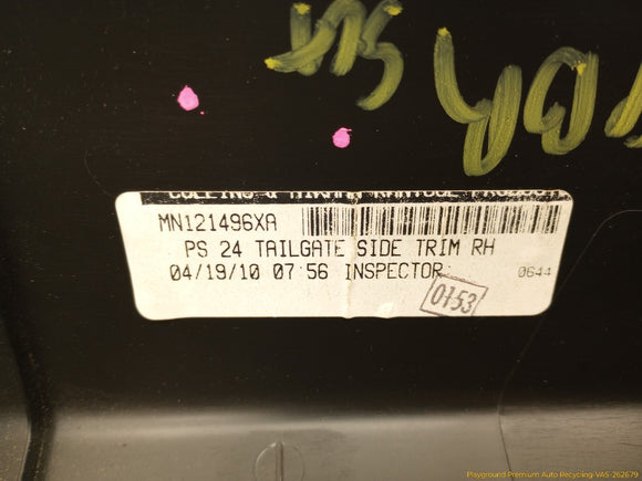 Mitsubishi Eclipse Set Of 3 Tailgate Trim