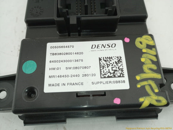 Alfa Romeo Stelvio Climate Temperature Control Module
