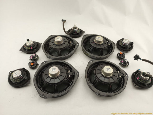 Alfa Romeo Stelvio Set Of Audio Speakers