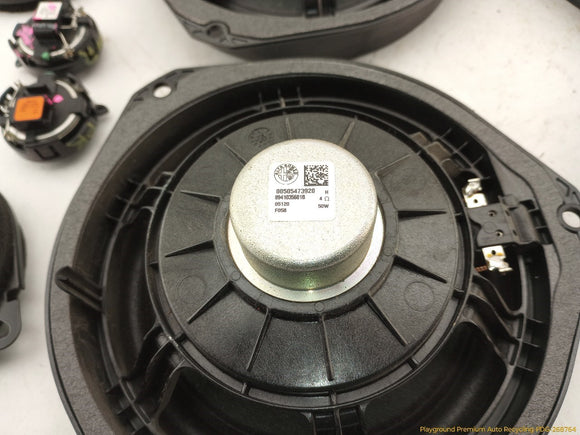 Alfa Romeo Stelvio Set Of Audio Speakers