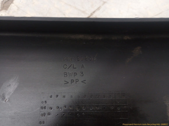 Mitsubishi Eclipse Convertible Top Storage Compartment Trim Panel