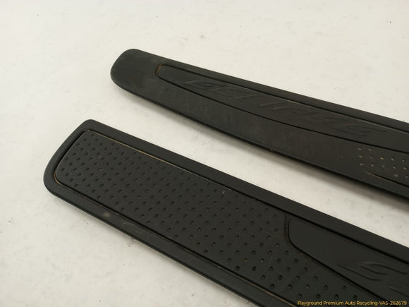 Mitsubishi Eclipse Pair Of Front Door Sill Scuff Plates