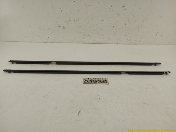 Mitsubishi Eclipse Pair Of Front Door Window Glass Run Channels