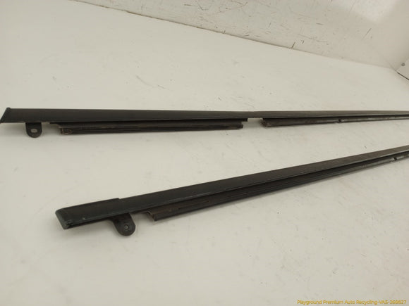 Mitsubishi Eclipse Pair Of Front Door Window Glass Run Channels