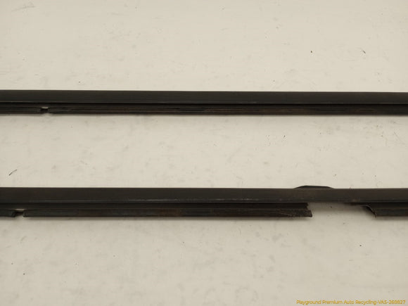 Mitsubishi Eclipse Pair Of Front Door Window Glass Run Channels