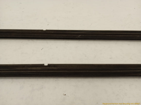 Mitsubishi Eclipse Pair Of Front Door Window Glass Run Channels