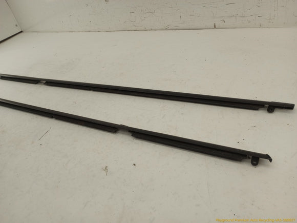 Mitsubishi Eclipse Pair Of Front Door Window Glass Run Channels