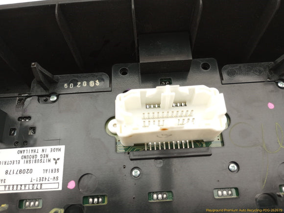 Mitsubishi Eclipse Center Dash Radio Control Panel