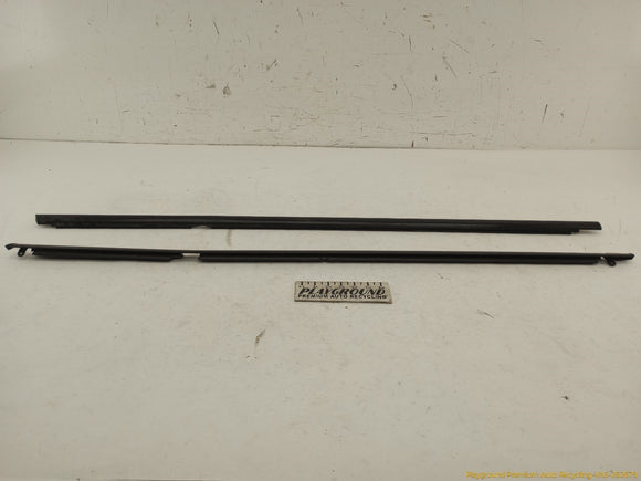 Mitsubishi Eclipse Pair Of Front Door Window Glass Run Channels