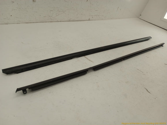 Mitsubishi Eclipse Pair Of Front Door Window Glass Run Channels